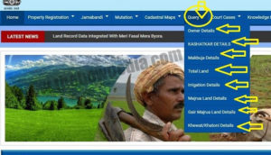 jamabandi haryana online portal