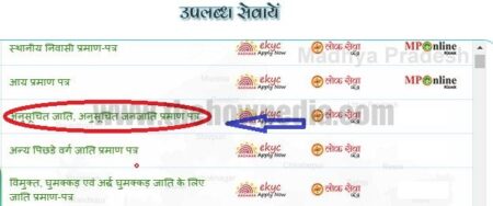 MP Offline Cast Certificate Procedure