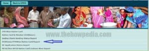 Sikkim Ration Card Details