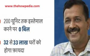 free electricity supply delhi