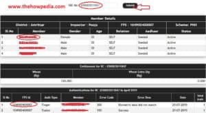 punjab ration details