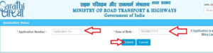 Driving Licence Status