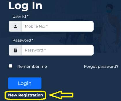Haj login From 2023 Hajj Registration