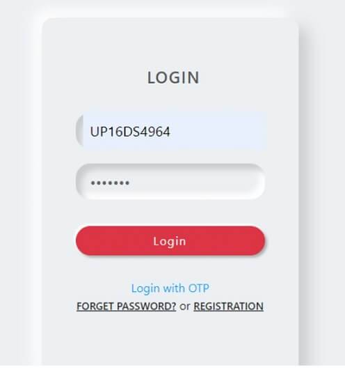 up ev subsidy login