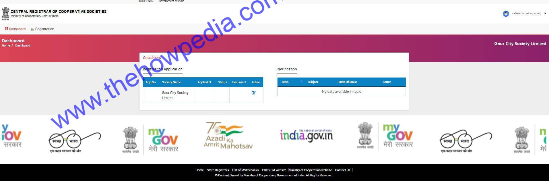 MSCS login New Registration