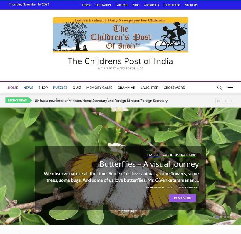 kidsnews.top The Children's Post of India kids news.top 