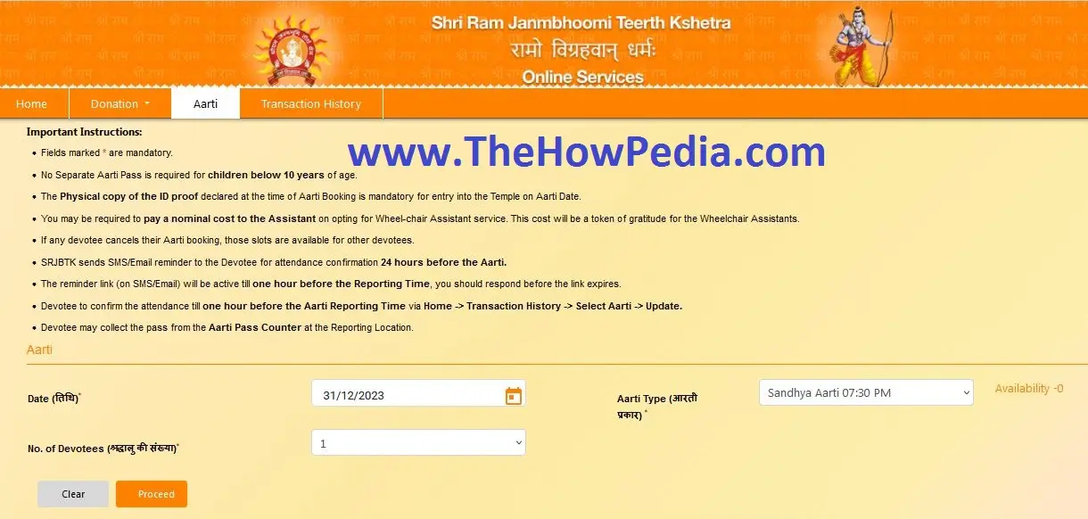 Ram Mandir Aarti Booking Ayodhya Ram Mandir Aarti Pass Online Booking Ayodhya Ram Mandir Darshan Booking राम मंदिर आरती पास बुकिंग