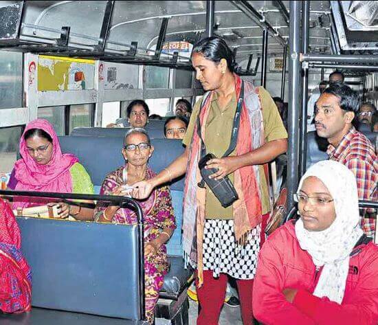 Telangana Free Bus Scheme Telangana Free Bus For Ladies తెలంగాణ ఉచిత బస్ యోజన, తెలంగాణ ఉచిత బస్ జీరో టికెట్